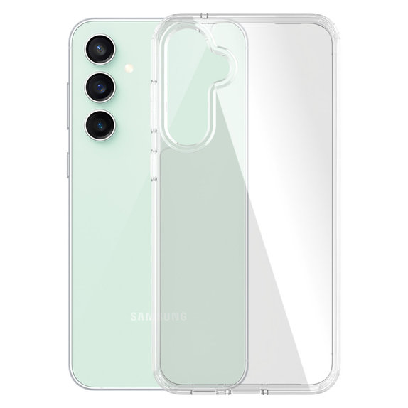 Ovitek HardCase AB za Samsung Galaxy S23 FE, Prozorna, PanzerGlass