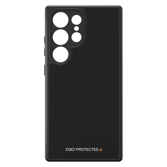 Ovitek HardCase D3O za Samsung Galaxy S24 Ultra, Črna, PanzerGlass