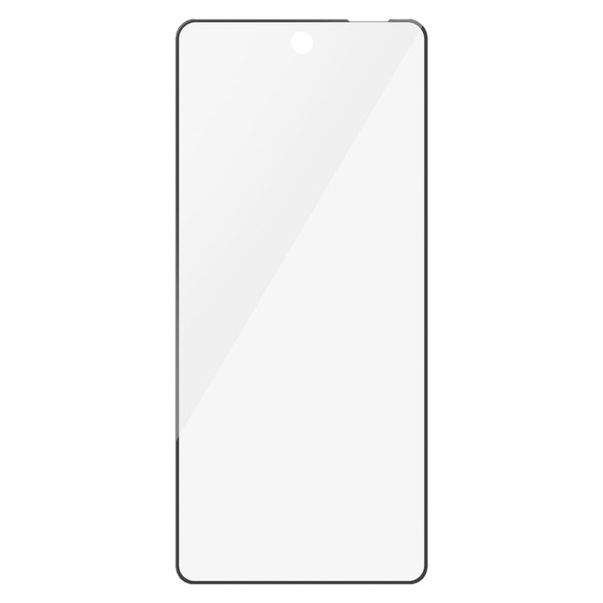 Kaljeno steklo UWF za Motorola Moto G04/E14/G24 Power, Črna, PanzerGlass