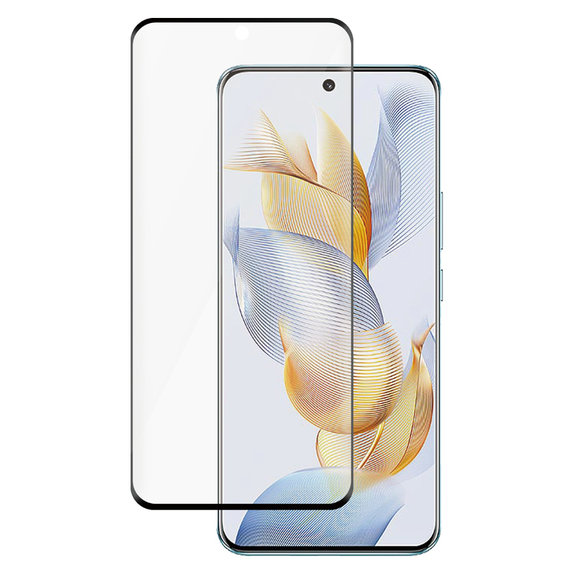 Kaljeno steklo UWF za Honor 90, Črna, SAFE by PanzerGlass