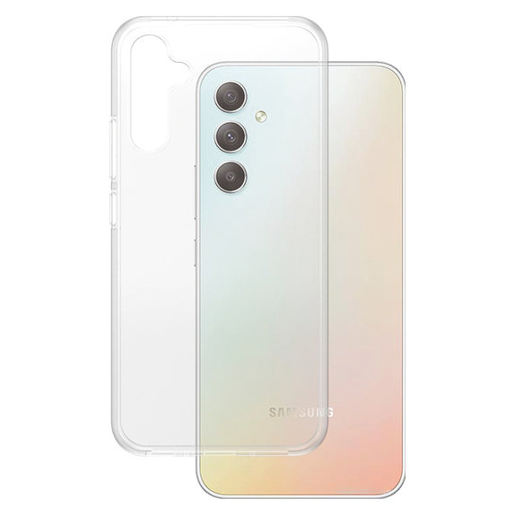 Ovitek TPU za Samsung Galaxy A34 5G, Prozorna, SAFE by PanzerGlass