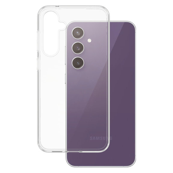 Ovitek TPU za Samsung Galaxy S23 FE, Prozorna, SAFE by PanzerGlass
