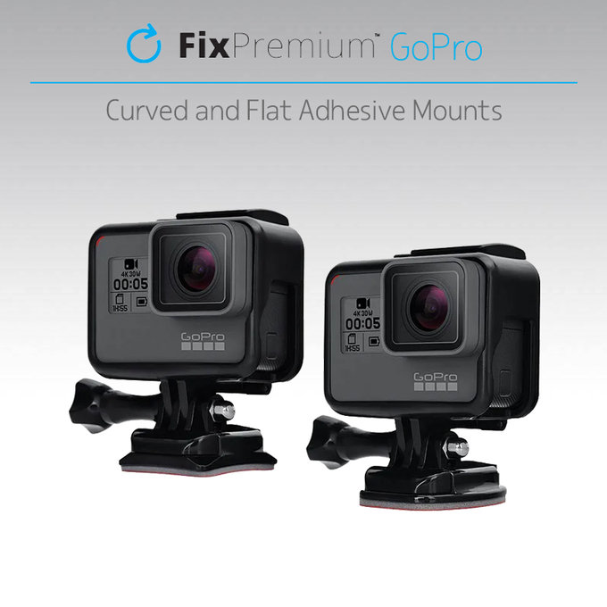FixPremium - Set lepil za GoPro nosilce