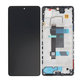 Xiaomi Poco X5 Pro - LCD zaslon + steklo na dotik + okvir (Astral Black) TFT