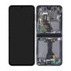 Samsung Galaxy Z Flip 5 F731B - LCD zaslon + steklo na dotik + okvir (Graphite) OLED