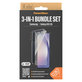 Bundle Hoops + Kaljeno steklo UWF + Hard Case D3O za Samsung Galaxy A55 5G, PanzerGlass