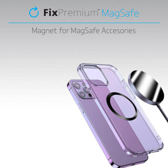FixPremium - Magnet za MagSafe Pro, črna