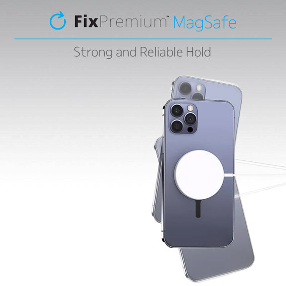 FixPremium - Magnet za MagSafe Pro, srebro