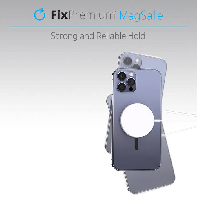 FixPremium - Magnet za MagSafe Ultra, črna