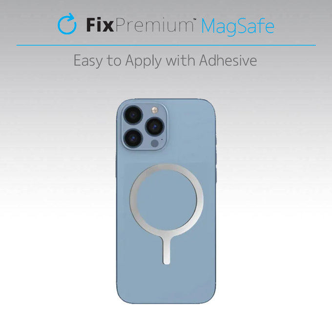 FixPremium - Magnet za MagSafe Ultra, črna