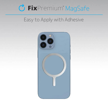 FixPremium - Magnet za MagSafe Ultra, srebro