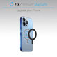 FixPremium - Magnet za MagSafe Ultra, srebro