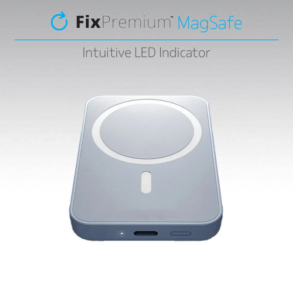 FixPremium - MagSafe PowerBank 5000mAh, roza