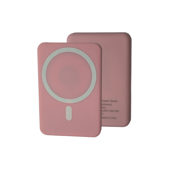 FixPremium - MagSafe PowerBank 5000mAh, roza