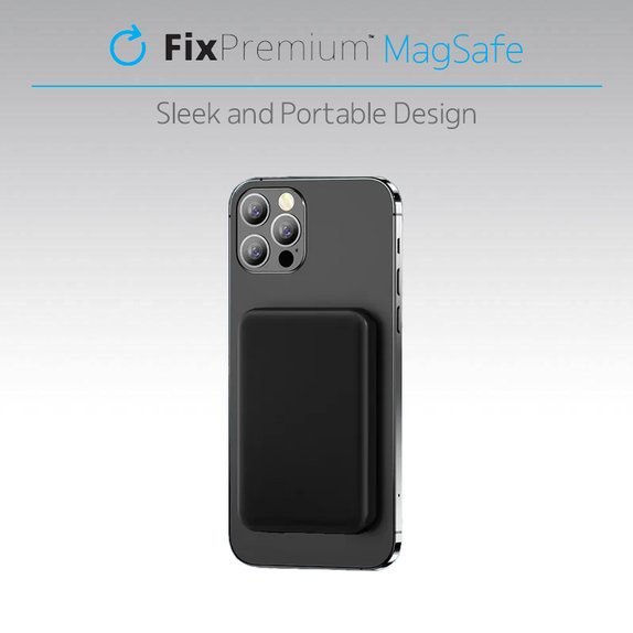 FixPremium - MagSafe PowerBank 5000mAh, vijolična