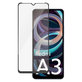 Kaljeno steklo UWF AB za Xiaomi Redmi A3, Čierne, PanzerGlass