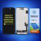 Zaslon Soft OLED za iPhone 15, Steklo na dotik z okvirjem, FixPremium