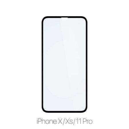FixPremium FullCover Glass - Kaljeno steklo za iPhone X, XS i 11 Pro (10 Pack)