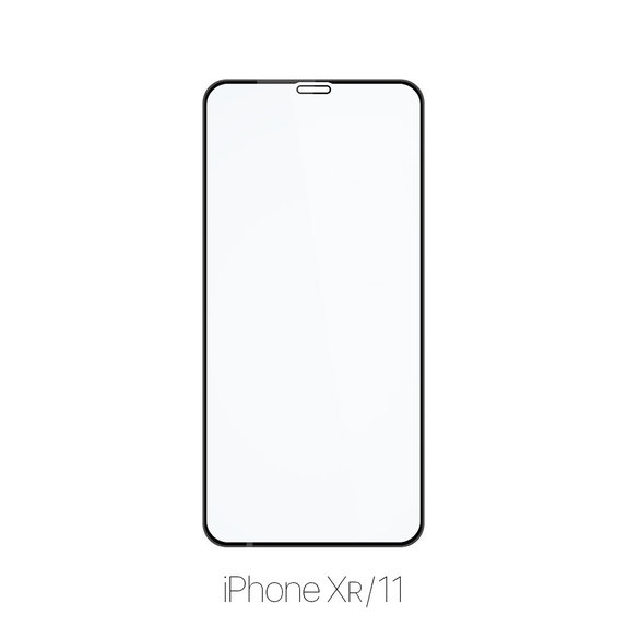 FixPremium FullCover Glass - Kaljeno steklo za iPhone XR i 11 (10 Pack)