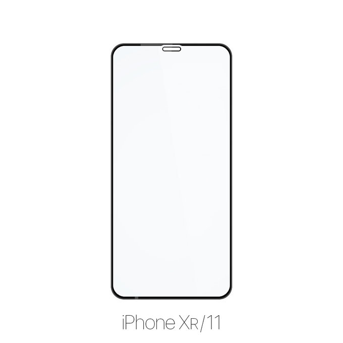 FixPremium FullCover Glass - Kaljeno steklo za iPhone XR i 11 (10 Pack)