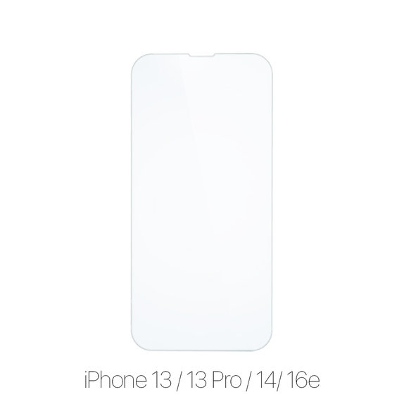 FixPremium Glass - Kaljeno staklo za iPhone 13, 13 Pro, 14 i 16e (10 Pack)