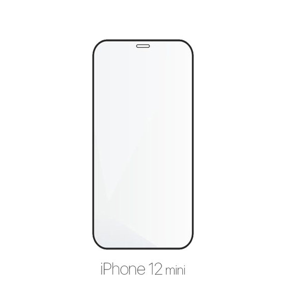 FixPremium FullCover Glass - Kaljeno steklo za iPhone 12 mini (10 Pack)