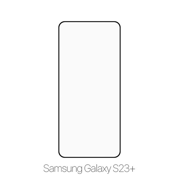 FixPremium FullCover Glass - Kaljeno steklo za Samsung Galaxy S23+ (10 Pack)