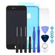 Apple iPhone 8, SE (2020), SE (2022) - LCD zaslon + steklo na dotik + okvir (Black) TFT + Lepilo za LCD + Kaljeno steklo + Set orodij - Multipack