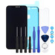 Apple iPhone X - LCD zaslon + steklo na dotik + okvir TFT + Lepilo za LCD + Kaljeno steklo + Set orodij - Multipack
