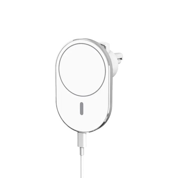 FixPremium - Avtopolnilec z MagSafe V2, bel