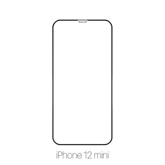 FixPremium FullCover Glass - kaljeno steklo za iPhone 12 mini