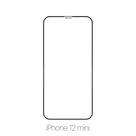 FixPremium FullCover Glass - kaljeno steklo za iPhone 12 mini