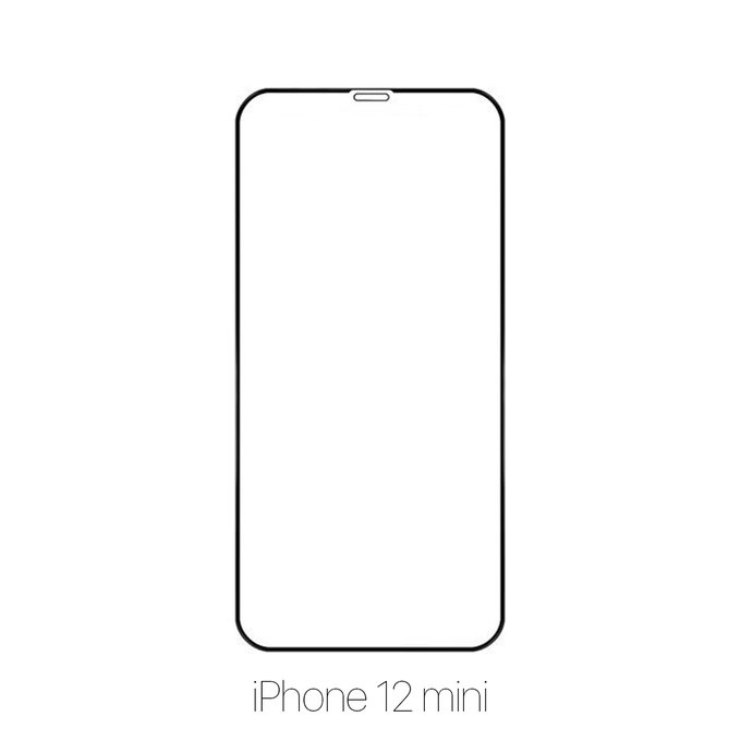 FixPremium FullCover Glass - kaljeno steklo za iPhone 12 mini