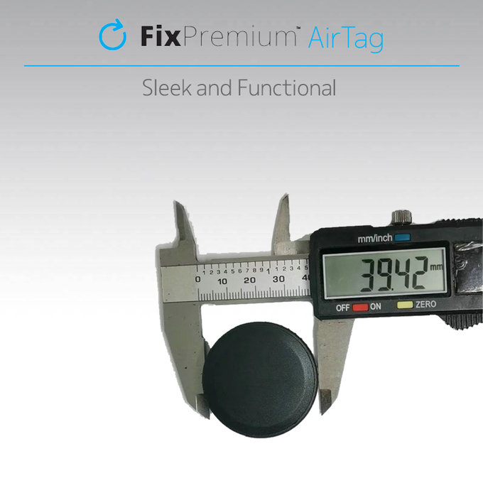 FixPremium - Zaščitni ovitek za AirTag, črn