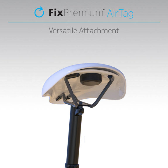 FixPremium - Zaščitni ovitek za AirTag, črn