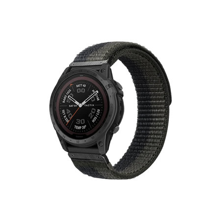 FixPremium - Najlonski pašček za Garmin (QuickFit 26mm), siv