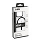 SBS - Etui Mag Frame kompatibilno z MagSafe za iPhone 15 Pro, črna