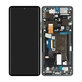 Motorola Edge 50 Ultra - LCD zaslon + steklo na dotik + okvir (Forest Grey) - 5D68C24483 Genuine Service Pack