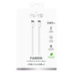 PURO - USB-C Kabel / USB-C, 240W, Fabrik FABK4, 2 m, bela