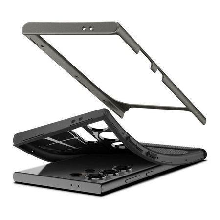 Spigen - Ovitek Neo Hybrid za Samsung Galaxy S24 Ultra, Gunmetal