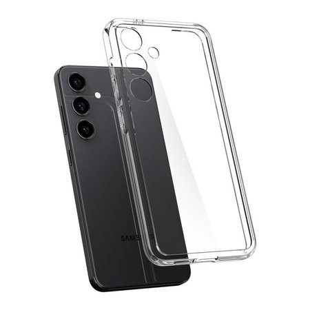 Spigen - Ovitek Ultra Hybrid za Samsung Galaxy S24 Plus, Crystal Clear