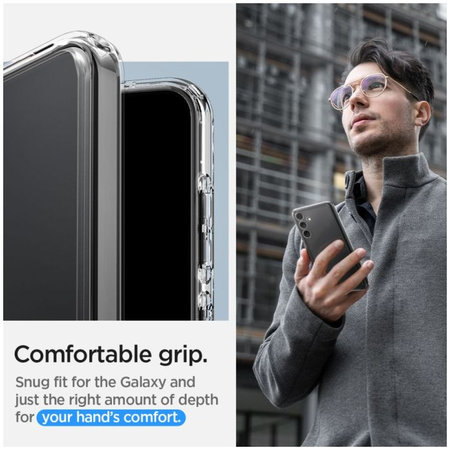 Spigen - Ovitek Ultra Hybrid za Samsung Galaxy S24 Plus, Crystal Clear