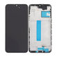 Samsung Galaxy A25 A256B - LCD zaslon + steklo na dotik + okvir (Brave Black) TFT