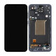 Samsung Galaxy A55 A556B - LCD zaslon + steklo na dotik + okvir (Awesome Navy) TFT
