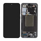 Samsung Galaxy S24 S921B - LCD zaslon + steklo na dotik + okvir (Onyx Black) TFT