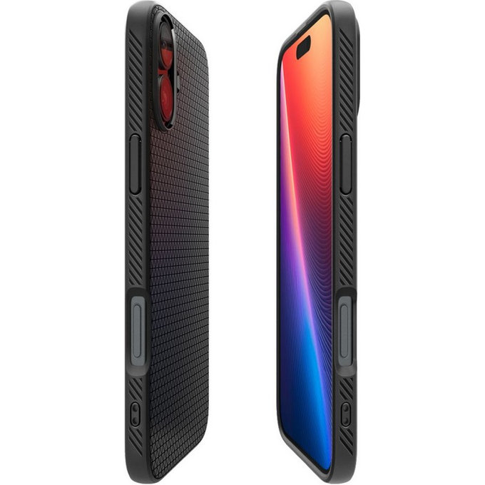 Spigen - Ovitek Liquid Air za iPhone 16 Plus, matte black