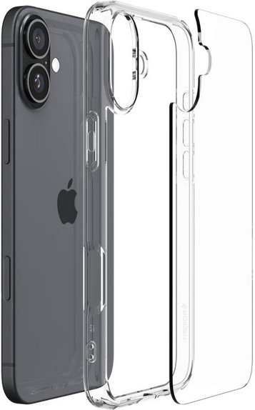 Spigen - Ovitek Ultra Hybrid za iPhone 16, crystal clear