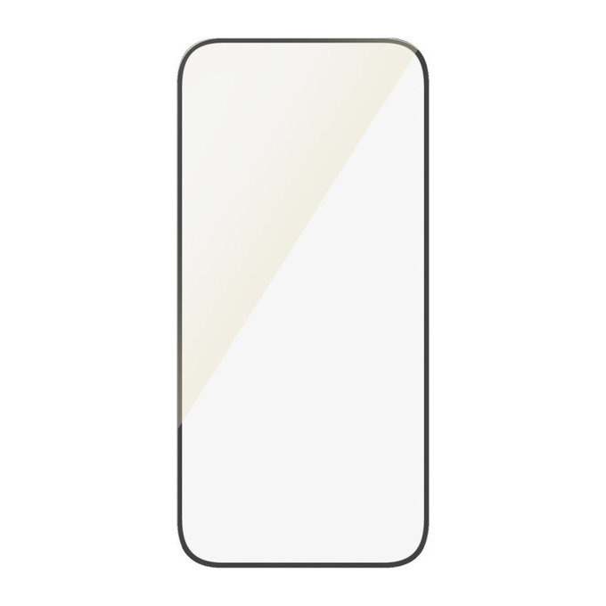 Kaljeno steklo UWF Eyecare z aplikatorjem za iPhone 16 Plus/15 Plus, Črna, PanzerGlass