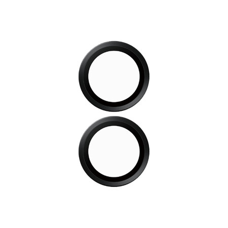 PanzerGlass - Zaščitni Ovitek za Objektiv Kamere Hoops za iPhone 16 in 16 Plus, črn