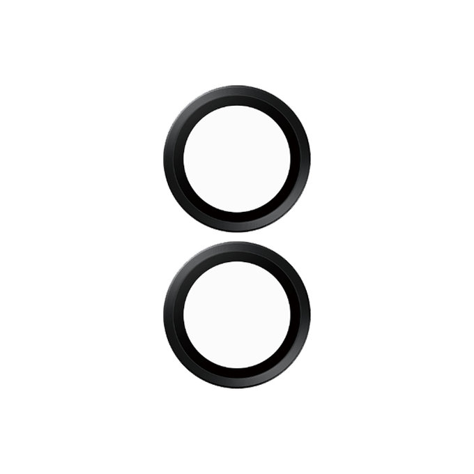 PanzerGlass - Zaščitni Ovitek za Objektiv Kamere Hoops za iPhone 16 in 16 Plus, črn